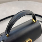 Christian Dior Small 30 Montaigne Avenue Top Handle Bag Black